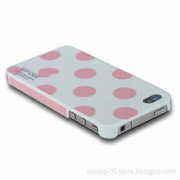 Case for iPhone 4, Measures 58 x 34 x 43cm, Made of Silicone Material